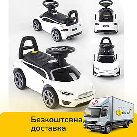Толокар каталка Машинка Tesla JOY TS 63606 Білий
