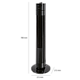 Колонний вентилятор Clatronic TVL 3770 Black (78 см, 35 Вт, Німеччина), фото 8