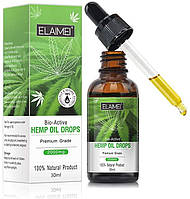 Конопляное масло Elaimei Hemp oil 200mg 20 мл