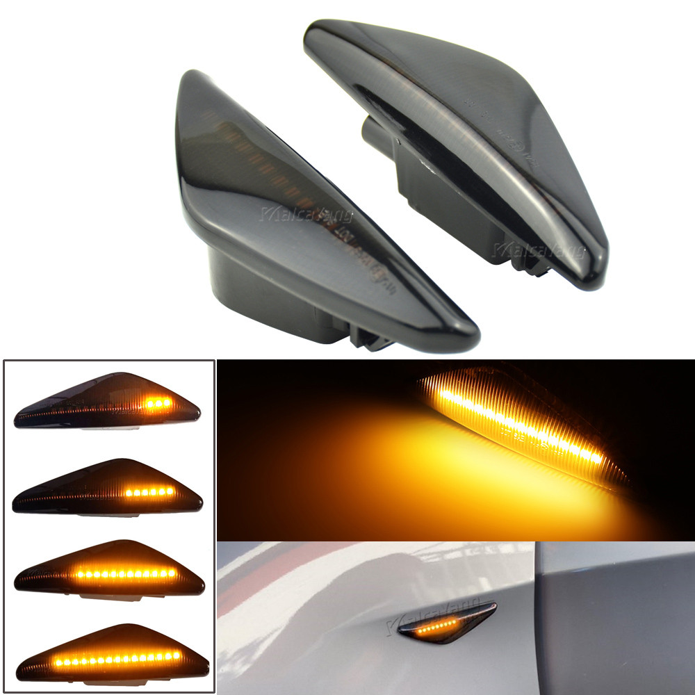 LED Повторители поворотов динамические BMW X3 F25 X5 E70 X6 E71 E72 2007-2019, указатель поворота