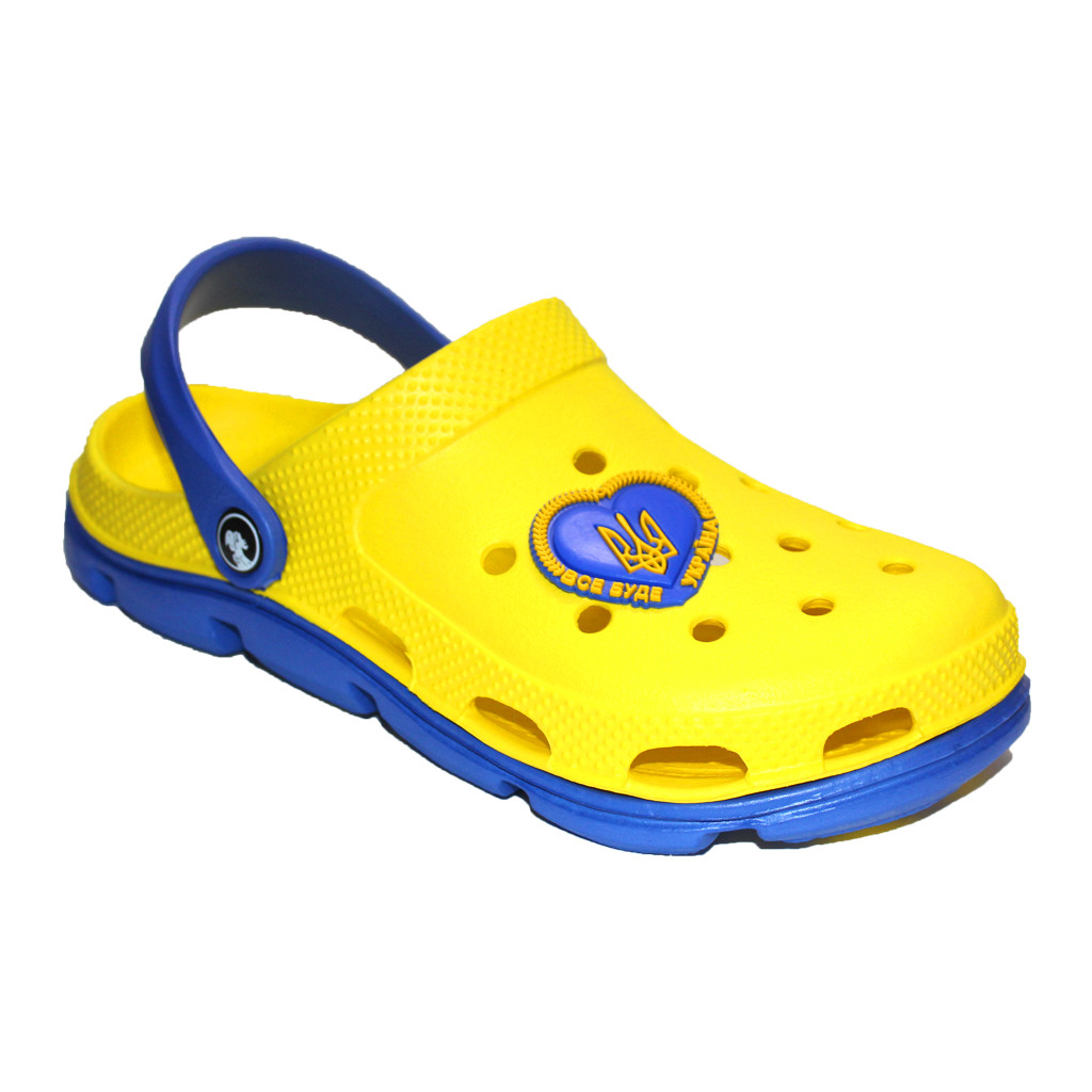 Сабо жіночі Ukraine Jose Amorales жовто-блакитні