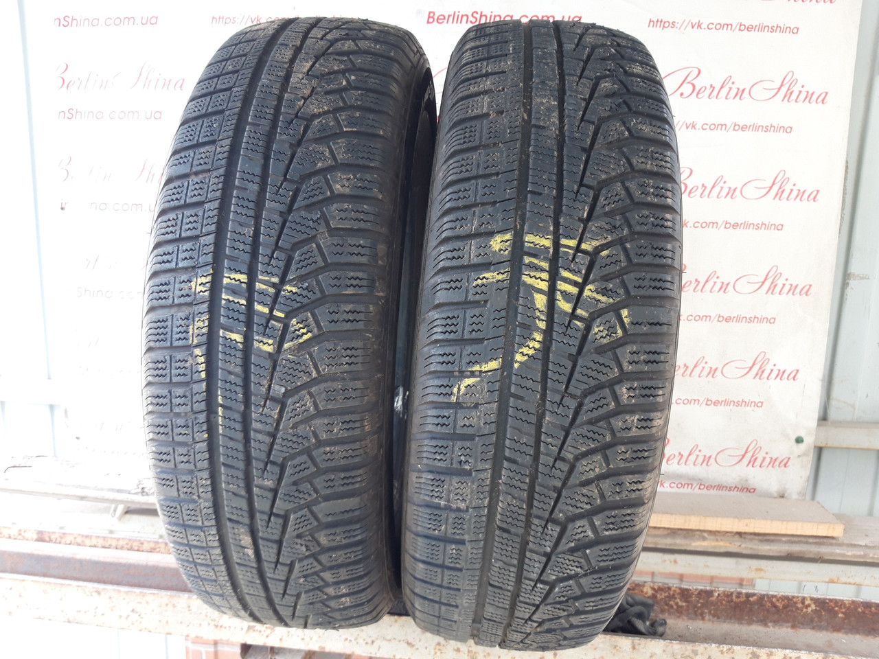Пара зимових шин 215/70/16 Hankook Winter Icept evo2 SUV, з Німеччини без пробігу в Україні