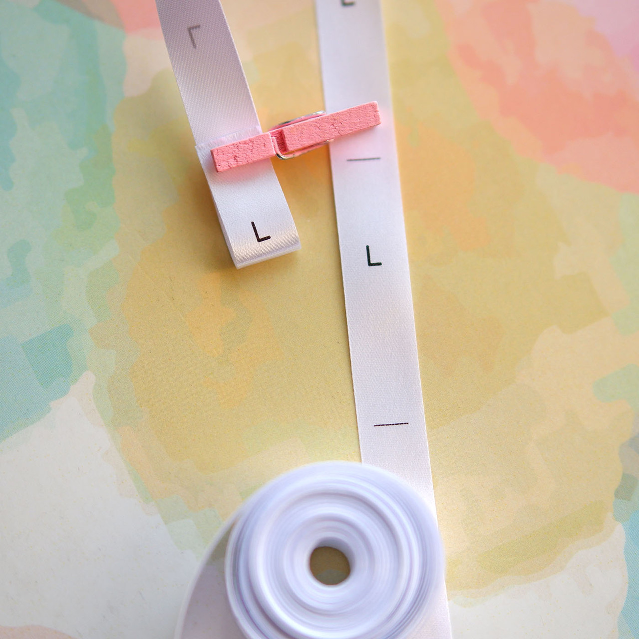 Розмірники сатинові в рулоні, 10х40мм, L