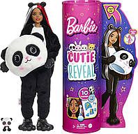 Кукла Барби Сюрприз в костюме Панды Barbie Cutie Reveal Doll with Panda Plush Costume HHG22