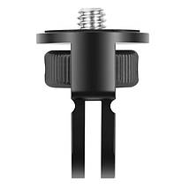 Металевий поворотний перехідник з кріплення GoPro на 1/4 дюйми для камер Sony та Xiaomi, Osmo pocket, фото 3