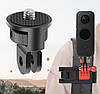 Металевий поворотний перехідник з кріплення GoPro на 1/4 дюйми для камер Sony та Xiaomi, Osmo pocket, фото 6