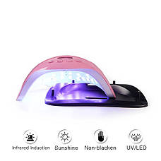 Професійна лампа UV/LED Sun X 7 Plus для сушіння гель-лаку з таймером та дисплеєм, 80 Вт., фото 2