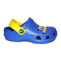 Сабо дитячі Jose Amorales жовто-блакитні, фото 3