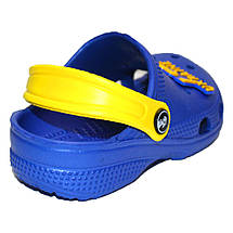 Сабо дитячі Jose Amorales жовто-блакитні, фото 4