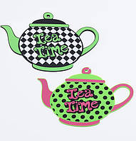 Підставка під гаряче Tea Time 23x16 см, силіконова