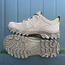 Пісочні шкіряні берці, фото 3