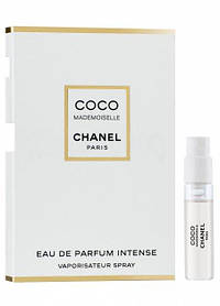 Оригінал Пробник Chanel Coco Mademoiselle Intense 1,5 мл Віала ( Шанель коко мадмоазель інтенс ) парфумована вода
