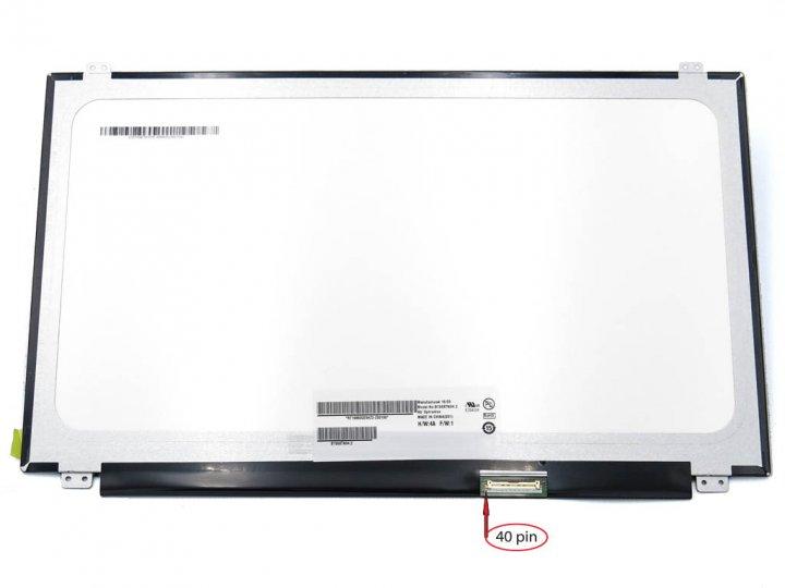Матриця для ноутбука 15.6 Led Slim матова 1366x768 40pin lvds роз'єм праворуч внизу б/в