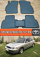 ЕВА коврики Део Нубира 1997-1999. EVA резиновые ковры на Daewoo Nubira
