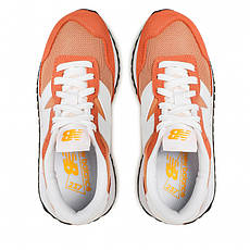 Жіночі фірмові кросівки стильні New Balance 237 оранжеві, фото 6