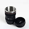 Термокухоль З Кришкою 300 мл Чашка В Стілі Об'єктива Canon EF 24-105, фото 5