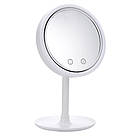 Настільне дзеркало з підсвіткою та вентилятором Beauty Breeze Mirror / Дзеркало для макіяжу зі збільшувачем, фото 2