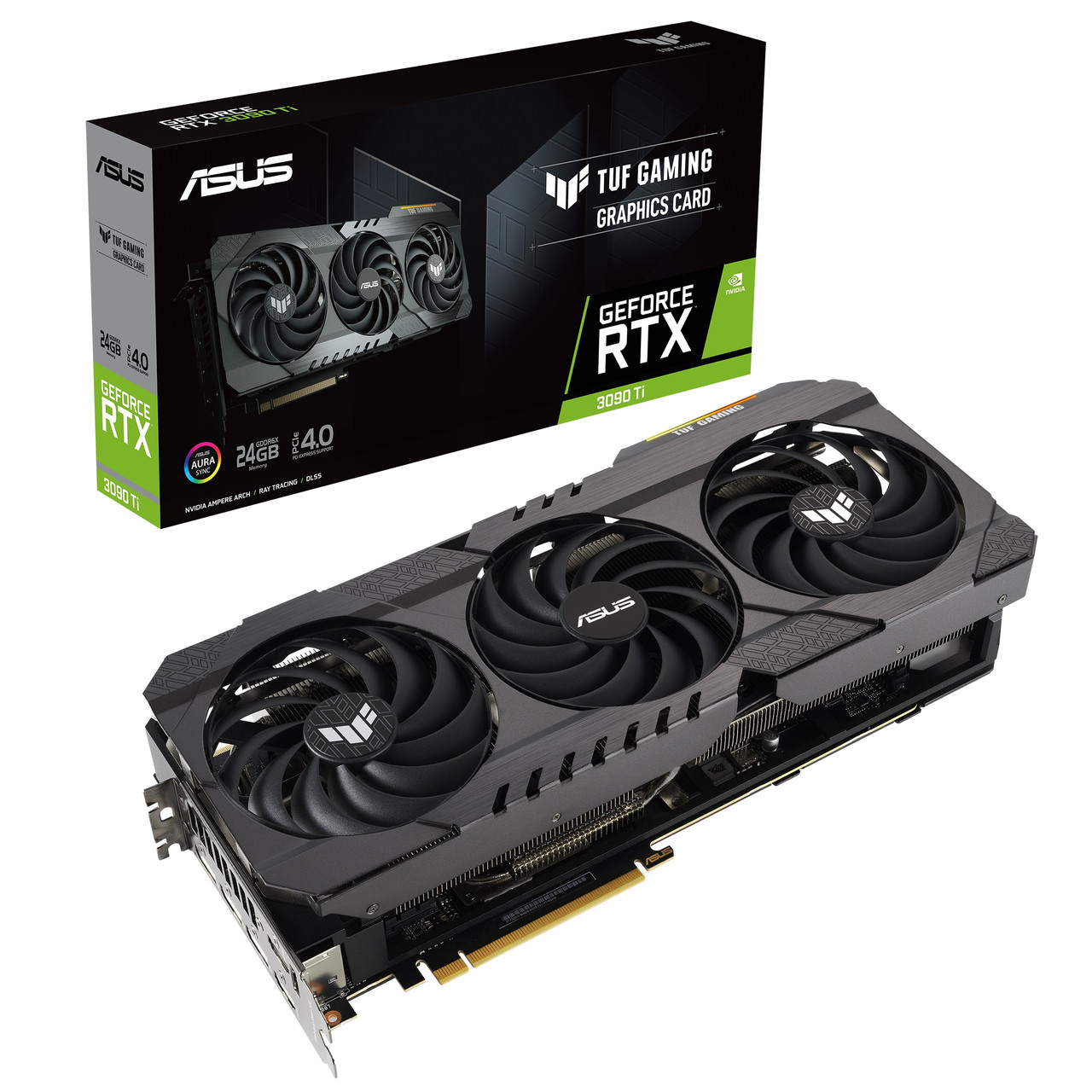Відеокарта GF RTX 3090 Ti 24 GB GDDR6X TUF Gaming Asus (TUF-RTX3090TI-24G-GAMING)