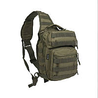 Рюкзак, Однолямковий One Strap Assault Pack, 10 L, олива, оксфорд  Mil-Tec Німеччина