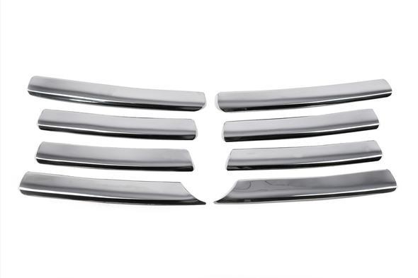 Накладки на решітку радіатора (8 смужок) Volkswagen Sharan 2000-2008