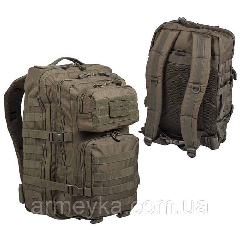 Рюкзак, USA Assault pack 36L, олива, оксфорд, Mil-Tec Німеччина