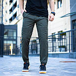 Чоловічі спортивні штани Pobedov "Vershyna" весна-літо-осінь хакі Туреччина. Живе фото, фото 3