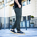 Чоловічі спортивні штани Pobedov "Vershyna" весна-літо-осінь хакі Туреччина. Живе фото, фото 7