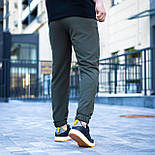 Чоловічі спортивні штани Pobedov "Vershyna" весна-літо-осінь хакі Туреччина. Живе фото, фото 5