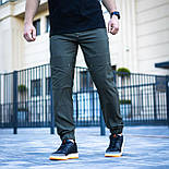 Чоловічі спортивні штани Pobedov "Vershyna" весна-літо-осінь хакі Туреччина. Живе фото, фото 4