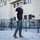 Чоловічі спортивні штани Pobedov "Vershyna" весна-літо-осінь хакі Туреччина. Живе фото, фото 2