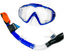 Набір 2 в 1 для плавання, маска для дайвінгу Intex Aqua Sport 14+ 55962, фото 7
