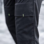 Чоловічі спортивні штани Pobedov "Vershyna" весна-літо-осінь чорні Туреччина. Живе фото, фото 8