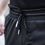 Чоловічі спортивні штани Pobedov "Vershyna" весна-літо-осінь чорні Туреччина. Живе фото, фото 10