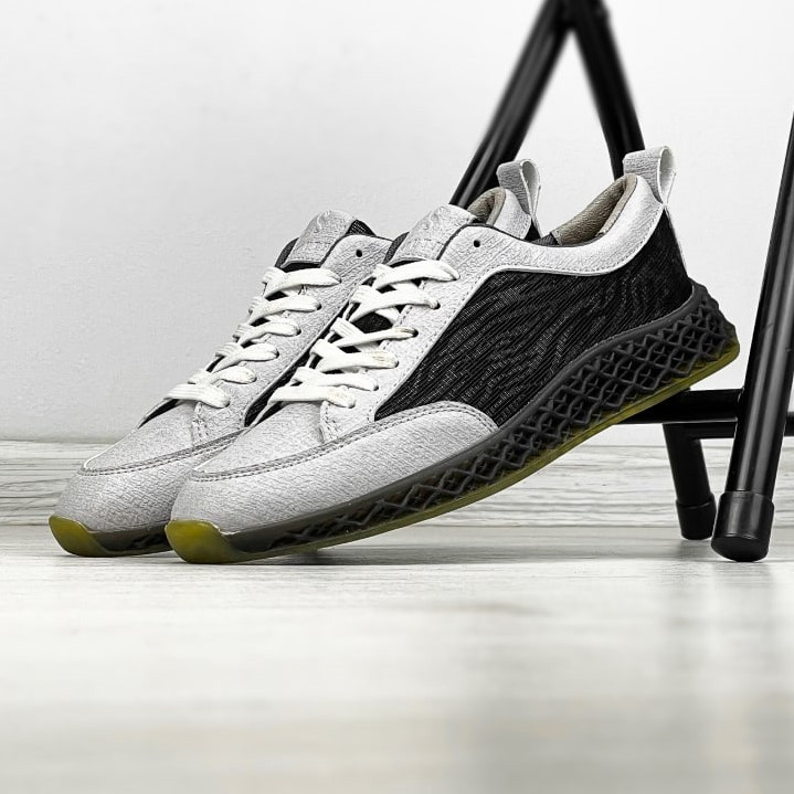 Мужские Кроссовки South Летние Натуральная Кожа Кожаные Серые Весенние ...