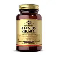 Селен (як L-селенометион) Solgar Selenium 200 mcg 100 tab