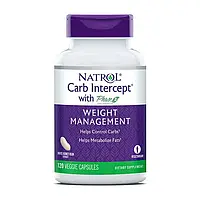 Екстракт білої фасолі Natrol Carb Intercept with Phase 2 120 veg caps