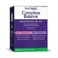 Комплекс для жінок при клімактерії Natrol Complete Balance Menopause Relef AM/PM 2 x 30 caps