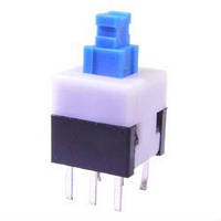 Кнопка PB22E07 з фіксацією 7*7 6pin