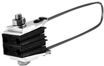 Анкерний ізольований затискач e.i.clamp.si.4.16.35, з проволочною скобою