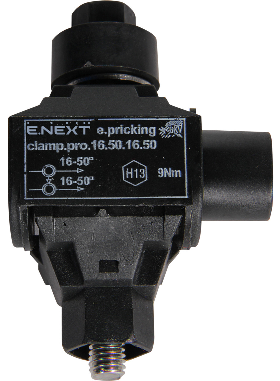 Відгалужувальний проколюючий затискач e.pricking.clamp.pro.16.50.16.50, (AsXS)16-50 кв.мм / (AsXS)16-50кв.мм