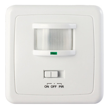 Датчик руху інфрачервоний настінний, прихованого монтажу e.sensor.pir.01B.white(білий), 160°, IP20, фото 1