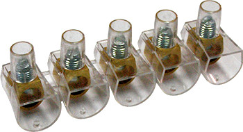 Кінцевий клемник e.tc.end.stand.5.6, 5шт, 6 кв.мм