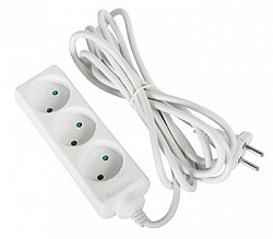 Подовжувач e.es.3.5.b 3 гнізда , 5м, без з/к, baby protect