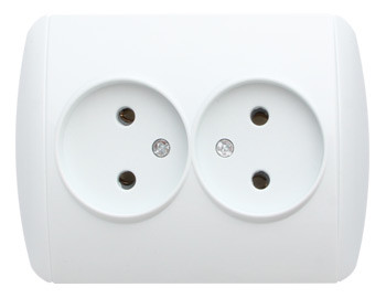 Розетка e.install.stand.810D без з/к подвійна, фото 1