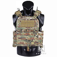 Плитоноска Krydex з підсумками та знімними внутрішніми підсумками