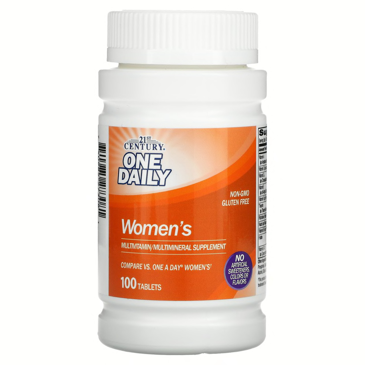 Комплекс вітаміну і мінералів для жінок одна таблетка в День, One Daily, 21st XX століття, 100 таблеток