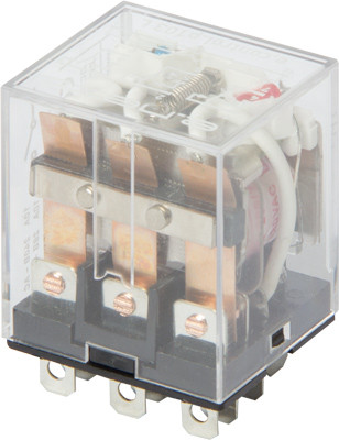 Реле проміжне e.control.p1036L з Led індикацією 10А, 3 групи контактів, котушка 230В АC