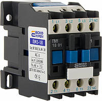 Пускатель ПМ 1-18-01 M7 220B (LC1-D1801) АСКО-УКРЕМ, 3 фази, реверсивний, IP20