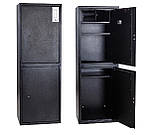 Офісний сейф ЕС-130К2 (ВхШхГ: 130х50х40 см.) з ключевим замком, фото 2