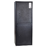 Офісний сейф ЕС-130К2 (ВхШхГ: 130х50х40 см.) з ключевим замком, фото 3